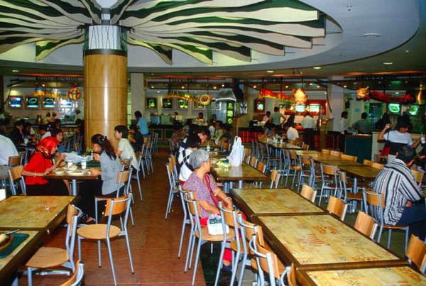  food court ở Singapore 