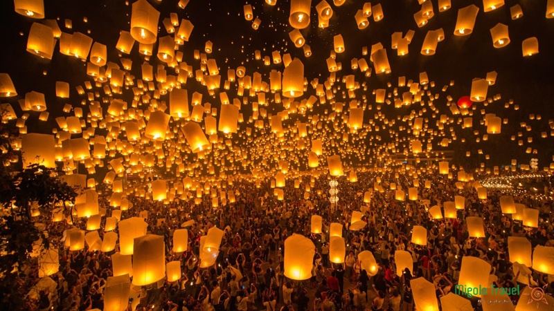 Lễ Hội Hoa Đăng Loi Krathong Thái Lan