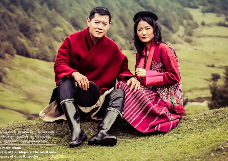 anh-vua-hoang-hau-bhutan