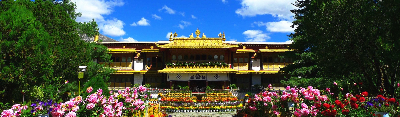 Nằm về phía tây của Cung điện Potala, Norbulingka là cung điện để các Đức Đại Lai Lạt Ma làm việc vào mùa hè, mang đậm cấu trúc vườn hoa điển hình của Tây Tạng.