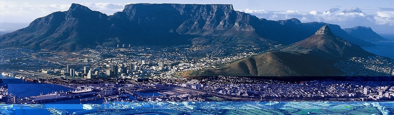 Núi Bàn (Table Mountain) – Ngọn núi không nhọn ở phần đỉnh mà phẳng ngang như một chiếc bàn. Đây là biểu tượng của Cape Town, một trong những điểm du lịch hấp dẫn  nhất thế giới