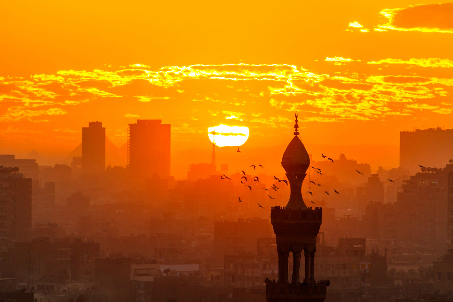 sunset-cairo