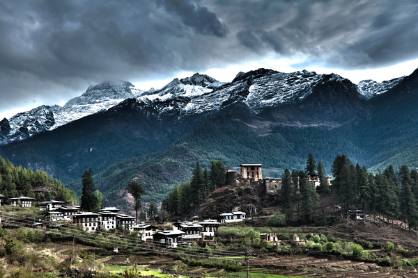 Dãy Himalay ở Bhutan