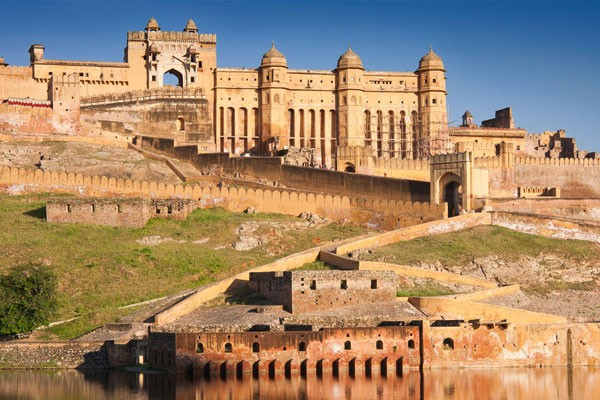 pháo đài Amber khi đến Jaipur