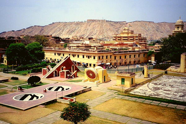 đài thiên văn jantar manta khi đến jaipur
