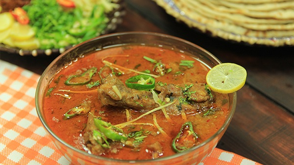 Món ăn truyền thống Nihari. 