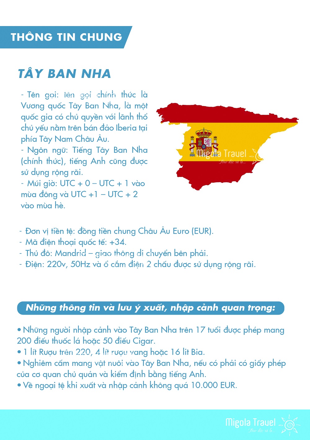 Cẩm Nang Du Lịch Tây Ban Nha 