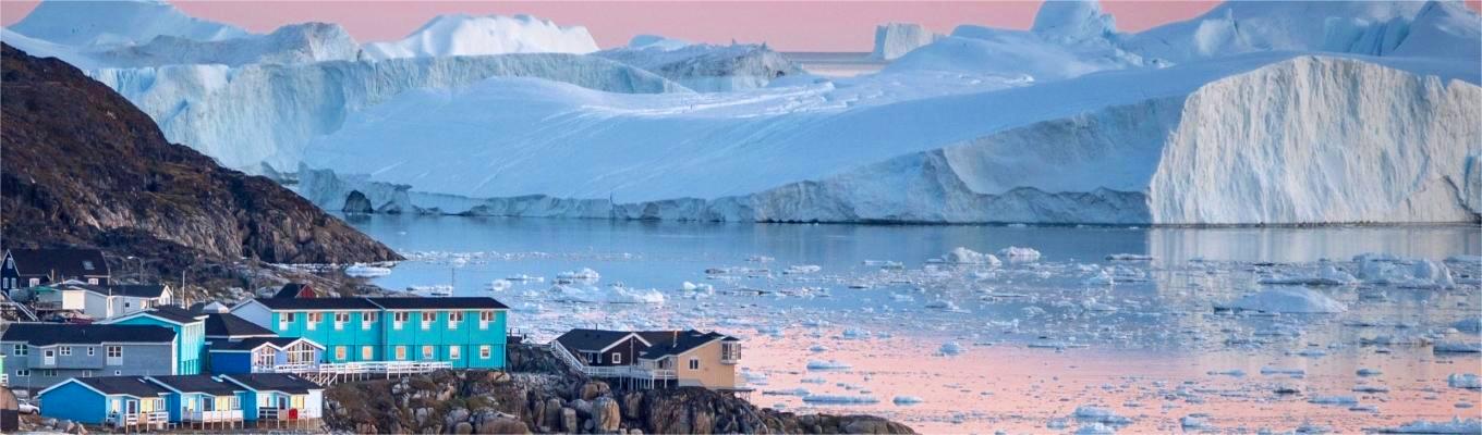 Công viên quốc gia Sông băng Ilulissat - nơi đã được UNESCO công nhận là 1 trong 3 di sản thiên nhiên của Đan Mạch. Nơi đây còn được ví như khu công viên điêu khắc băng lớn nhất hành tinh.