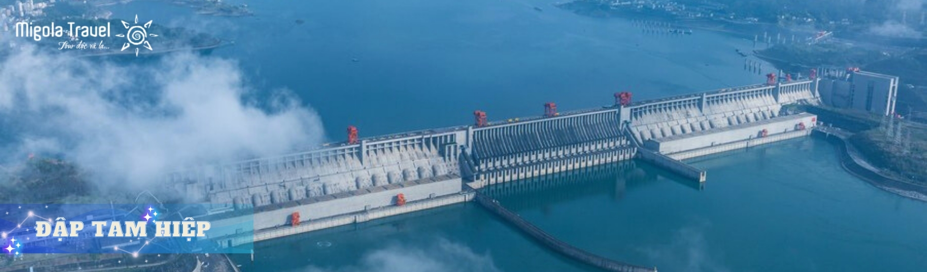 Đập Tam Hiệp – Đập thủy điện lớn nhất thế giới và cũng là nhà máy thủy điện có công suất lớn nhất thế giới.