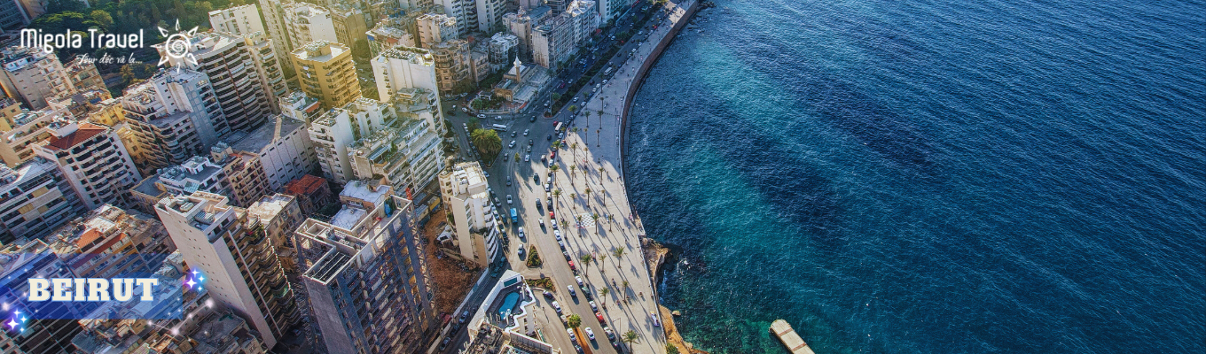 Beirut là thủ đô của Lebanon, nằm bên bờ Địa Trung Hải và nổi tiếng với vẻ đẹp giao thoa giữa văn hóa Đông – Tây. Thành phố được mệnh danh là “Paris của Trung Đông” nhờ kiến trúc thanh lịch, đời sống sôi động và bầu không khí Địa Trung Hải phóng khoáng.