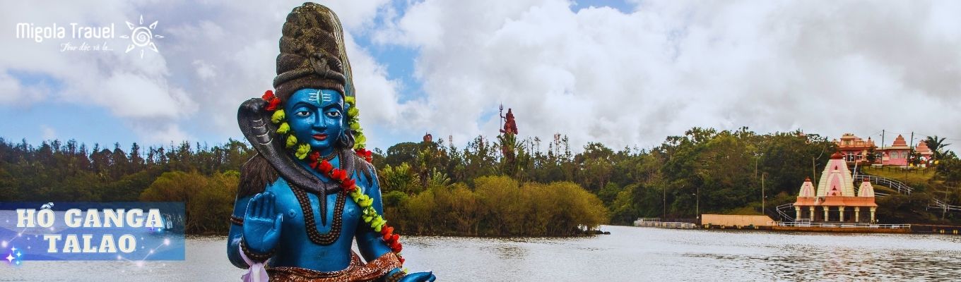 Hồ Ganga Talao – hồ nước linh thiêng của cộng đồng Hindu trên đảo Mauritius, là điểm hành hương quan trọng từ cuối thế kỷ XIX.