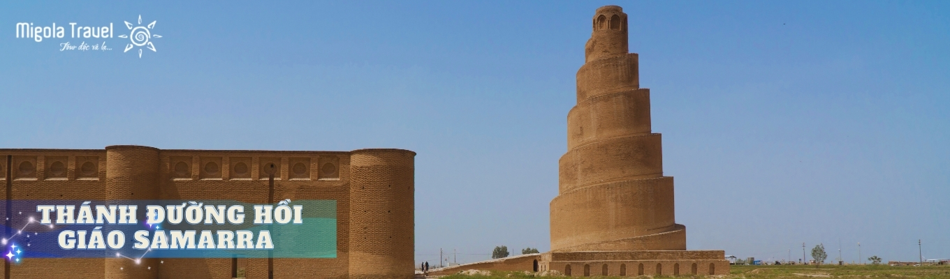 Thánh đường Hồi giáo Samarra (Malwiyah) là một nhà thờ Hồi giáo có tháp cao 52m, bao quanh bởi đoạn đường dốc xoắn ốc xây dựng vào năm 848 đến 851 và là nhà thờ Hồi giáo lớn nhất thế giới thời điểm đó.