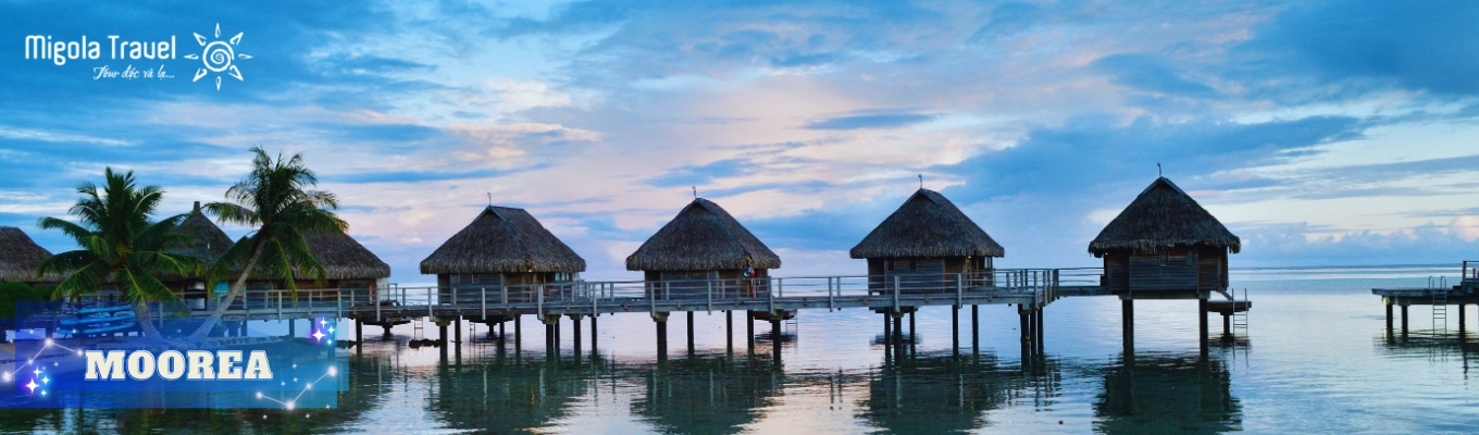 Đảo Moorea được thiên nhiên tạo tác với hình dạng như một trái tim giữa đại dương, cảnh quang trên Đảo Moorea được gìn giữ gần gũi với thiên nhiên gần như tuyệt đối. Một vùng nhiệt đới Thái Bình Dương thực sự hiện ra trước mắt với rừng mưa, vịnh biển, núi lửa ngay khi du thuyền cập bến.