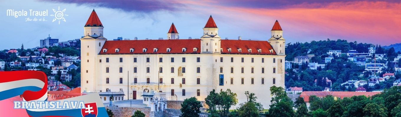 Lâu đài Bratislava: công trình kiến trúc gothic tuyệt đẹp