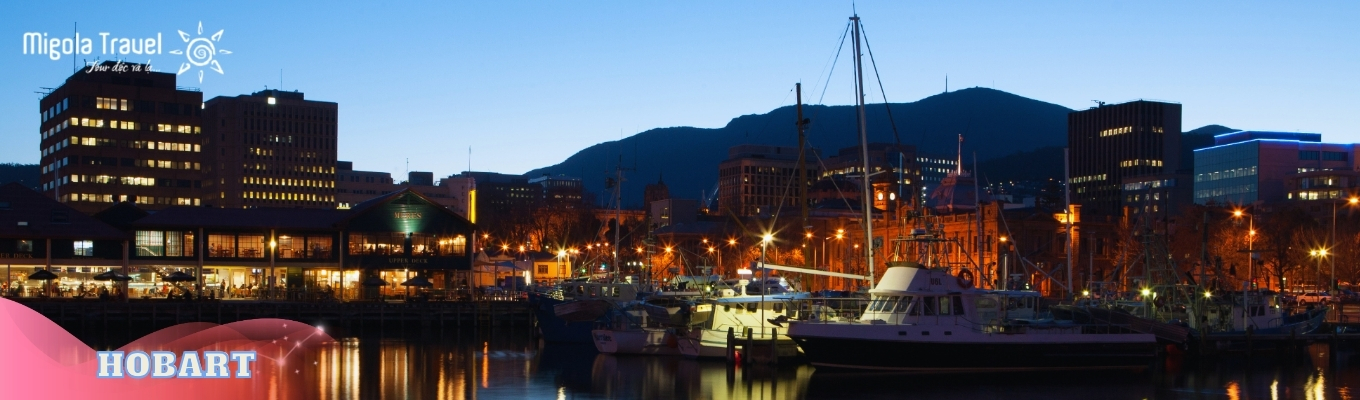 Hobart là một trong những thành phố lâu đời nhất của Úc, nổi bật với sự kết hợp giữa kiến trúc thuộc địa, bến cảng lịch sử và đời sống nghệ thuật hiện đại.
