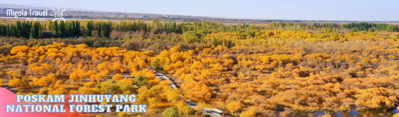 Nằm tại huyện Poskam (Zepu), công viên nổi tiếng với rừng bạch dương Euphrates (Populus euphratica) có tuổi đời hàng trăm năm – loài cây được mệnh danh là "anh hùng của sa mạc" nhờ sức sống mãnh liệt trong điều kiện khí hậu khắc nghiệt.